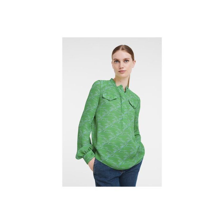 Chemisier Longchamp Synthétique Fibres Vert | 23970-UQOD