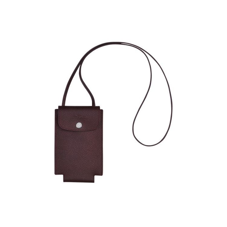 Coque Longchamp With Dentelle Cuir Bordeaux | 29154-AJNH