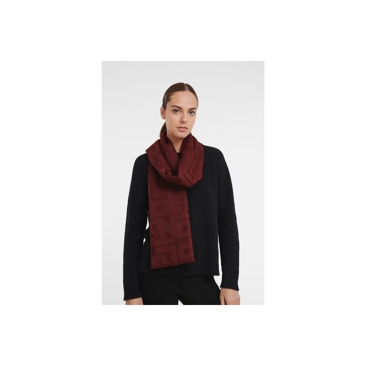 Echarpes Longchamp Shawl Other Noir | 12986-QLNJ