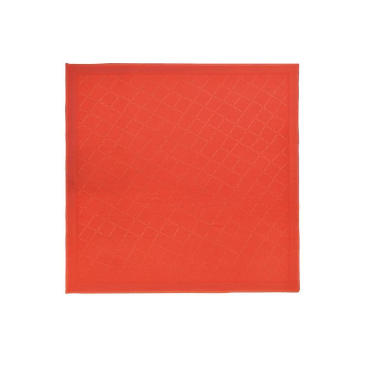 Echarpes Longchamp Shawl Silk Blend Orange | 67012-NKFE