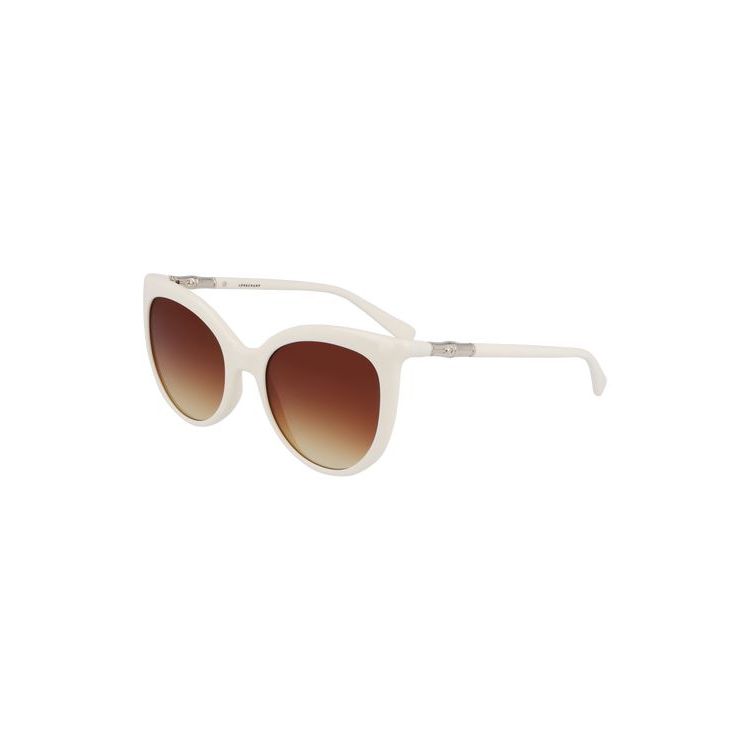 Lunettes de Soleil Longchamp Blanche | 89051-EBZO