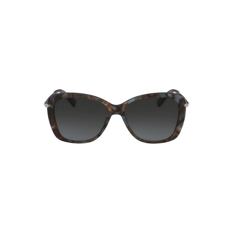 Lunettes de Soleil Longchamp Marron Rouge | 83946-MEIG