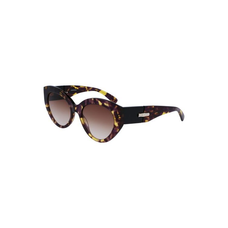 Lunettes de Soleil Longchamp Violette | 86321-IVXH