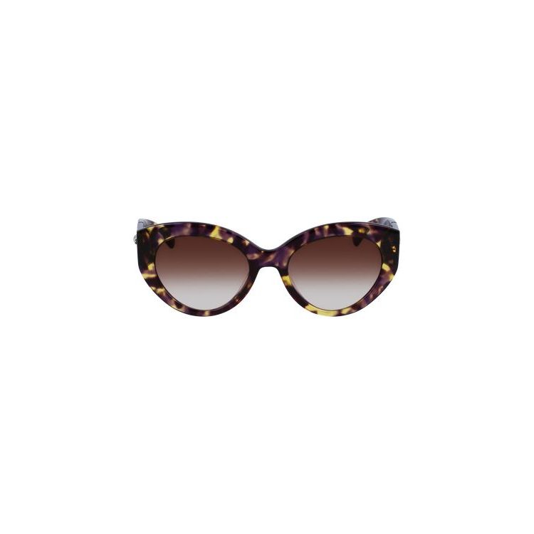 Lunettes de Soleil Longchamp Violette | 86321-IVXH