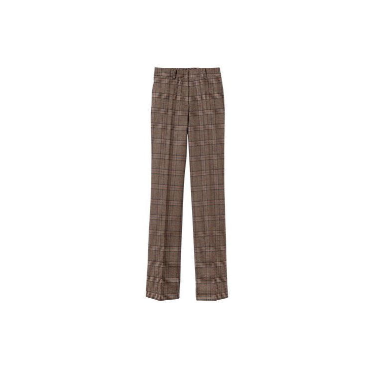 Pantalon Longchamp Trousers Laine Marron | 81364-LMFV