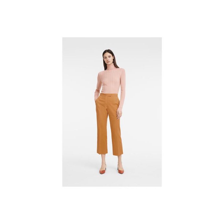 Pantalon Longchamp Trousers Saffron Coton Orange | 28970-HKZC