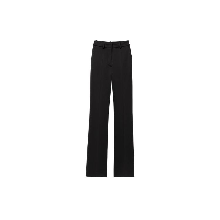 Pantalon Longchamp Trousers Synthétique Fibres Noir | 96520-BCFO