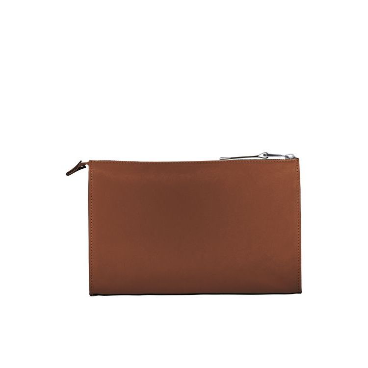 Pochettes Longchamp High-tech Cuir Marron | 70548-LJDR