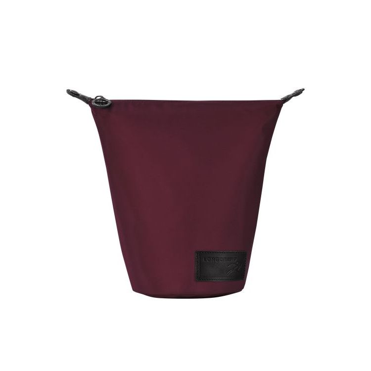 Pochettes Longchamp Pouch Tela Bordeaux | 21608-VCAJ