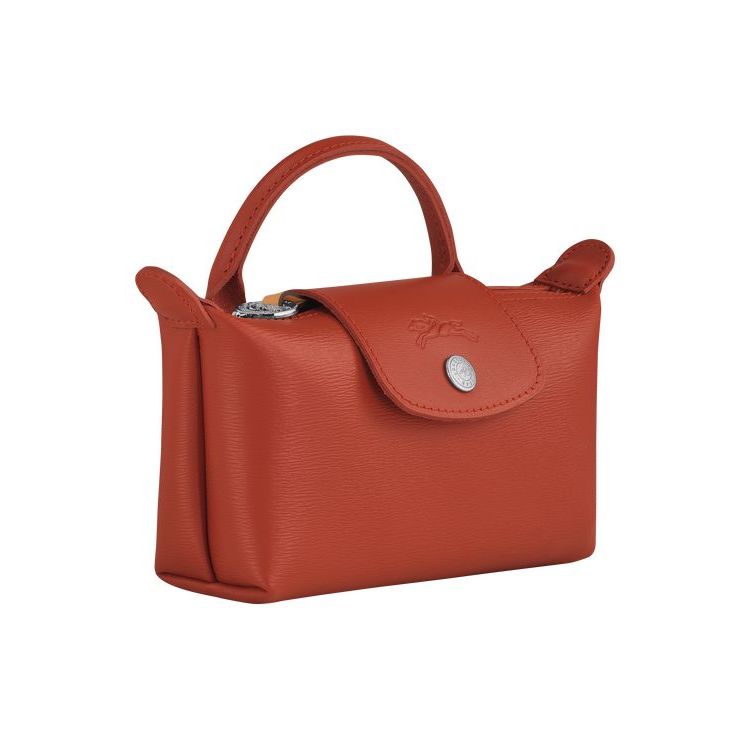 Pochettes Longchamp Pouch With Terracotta Tela Orange | 89564-VJZU