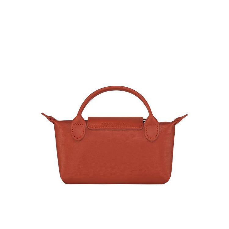 Pochettes Longchamp Pouch With Terracotta Tela Orange | 89564-VJZU