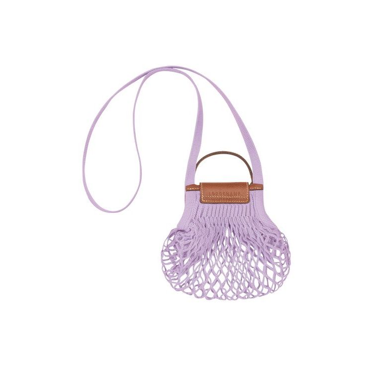 Pochettes Longchamp Xs Tela Violette | 09568-LPIS