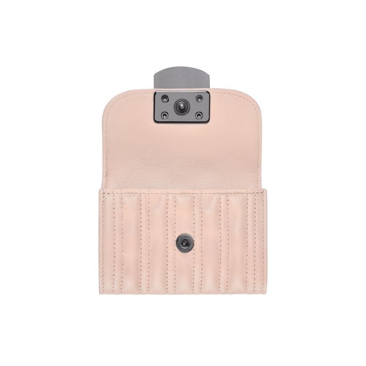 Porte-Cartes Longchamp Card Powder Cuir Rose | 30972-QPXG