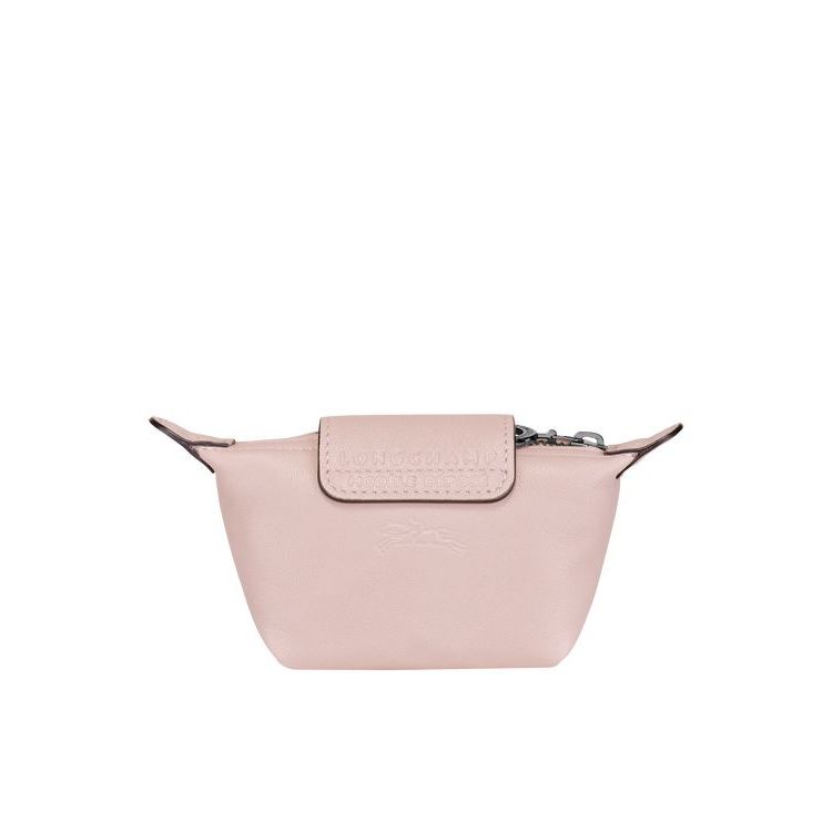 Porte-Cartes Longchamp Cuir Rose | 06914-JRML