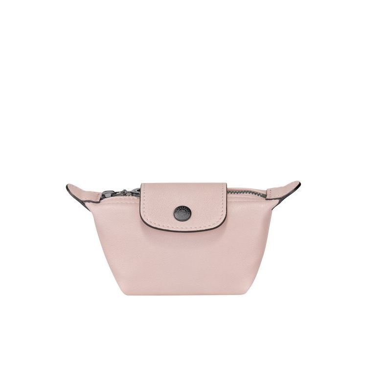 Porte-Cartes Longchamp Cuir Rose | 06914-JRML