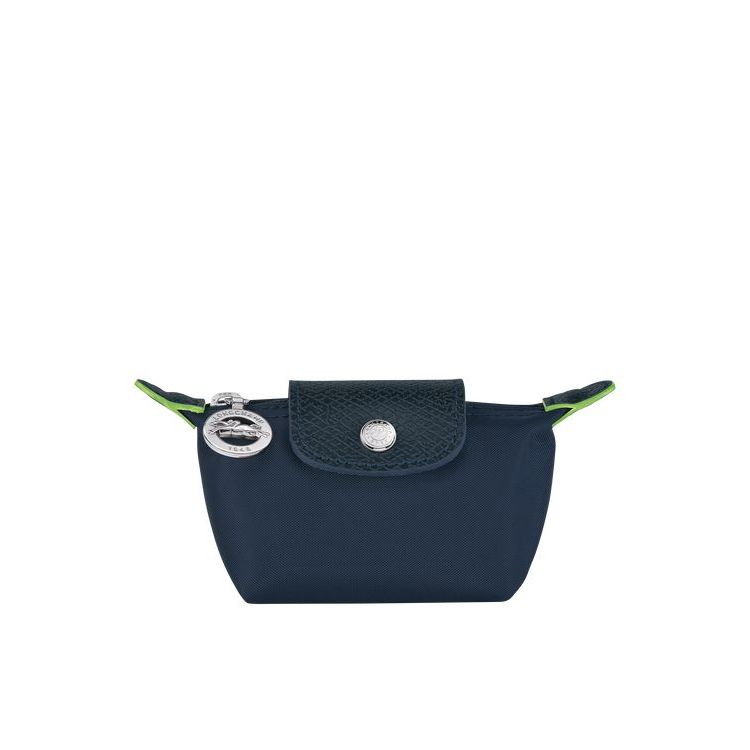 Porte-Cartes Longchamp Recycled canvas Bleu Marine | 71806-NAZS