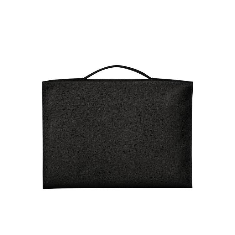 Porte-Documents Longchamp Briefcase S Cuir Noir | 69520-EVWO