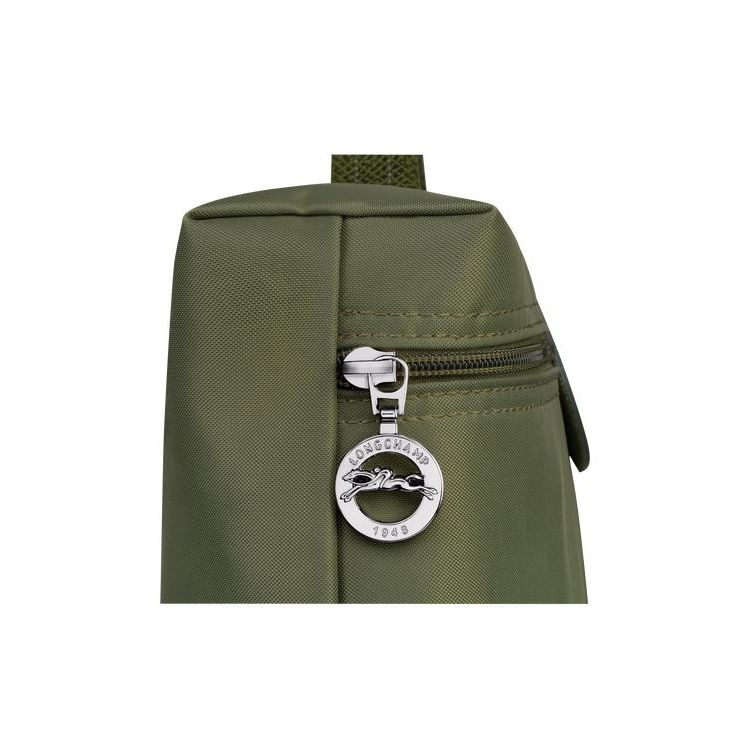 Porte-Documents Longchamp Folder Forest Recycled canvas Vert | 68401-RKUH