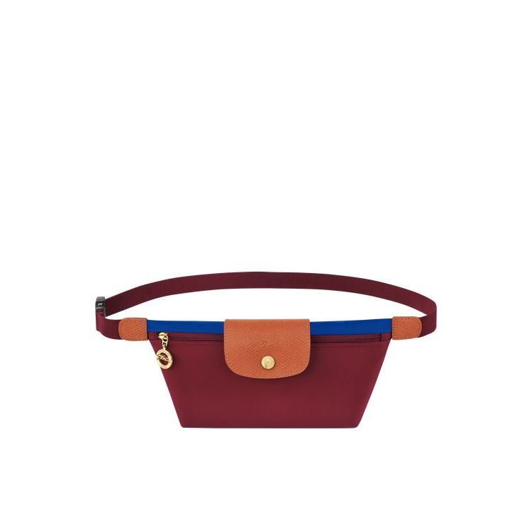 Sac Banane Longchamp Tela Rouge | 14362-YZOS