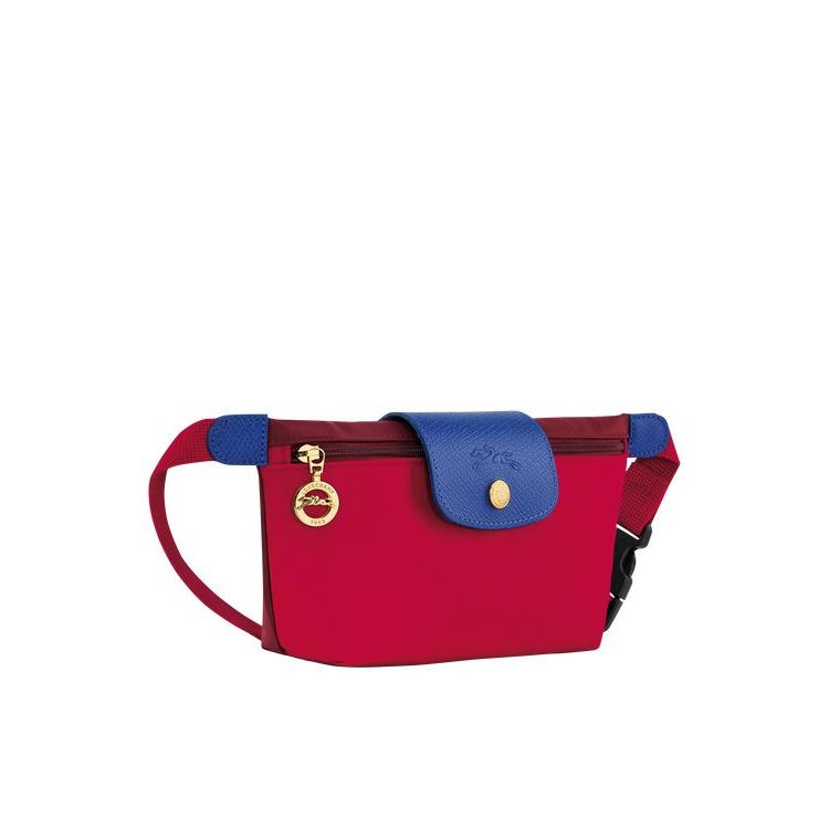 Sac Banane Longchamp Tela Rouge | 60879-CARU