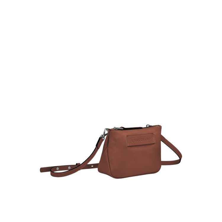 Sac Mini Longchamp Cuir Marron | 21754-ZCFI