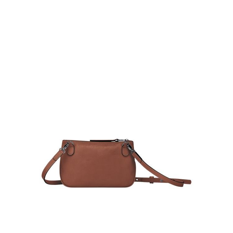 Sac Mini Longchamp Cuir Marron | 21754-ZCFI