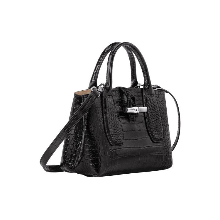 Sac Mini Longchamp S Cuir Noir | 39541-NSHQ