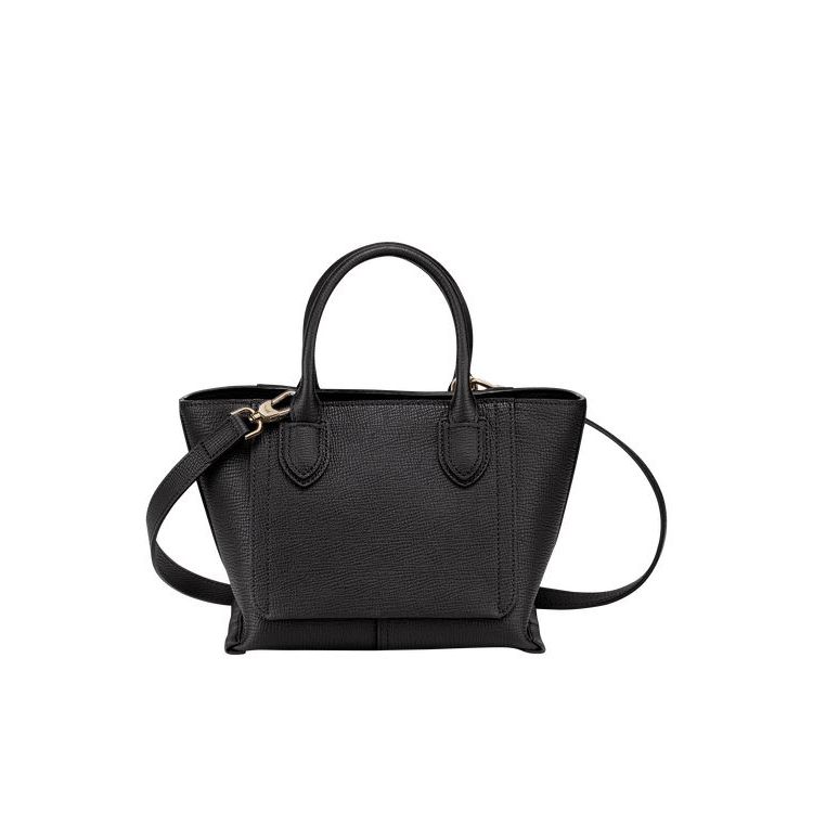 Sac Mini Longchamp S Cuir Noir | 69703-LHOF