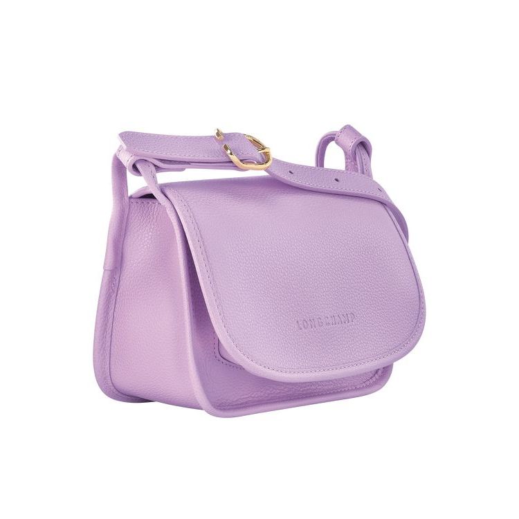 Sac Mini Longchamp S Cuir Violette | 09643-QVXM