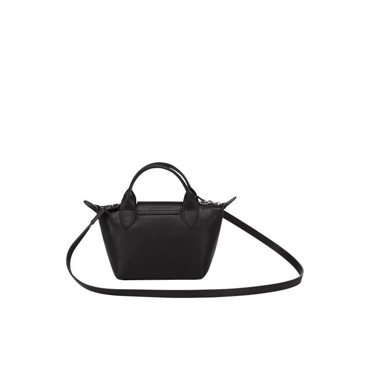 Sac Mini Longchamp Xs Cuir Noir | 58967-AKUI