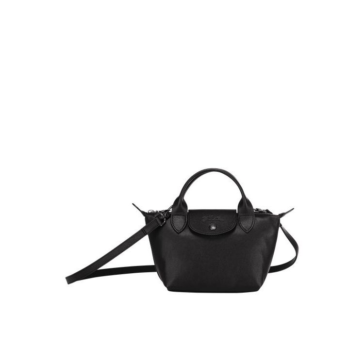 Sac Mini Longchamp Xs Cuir Noir | 58967-AKUI