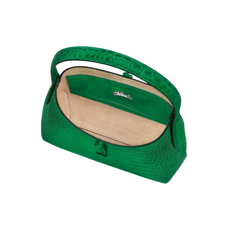 Sac Mini Longchamp Xs Cuir Vert | 68210-NVWS