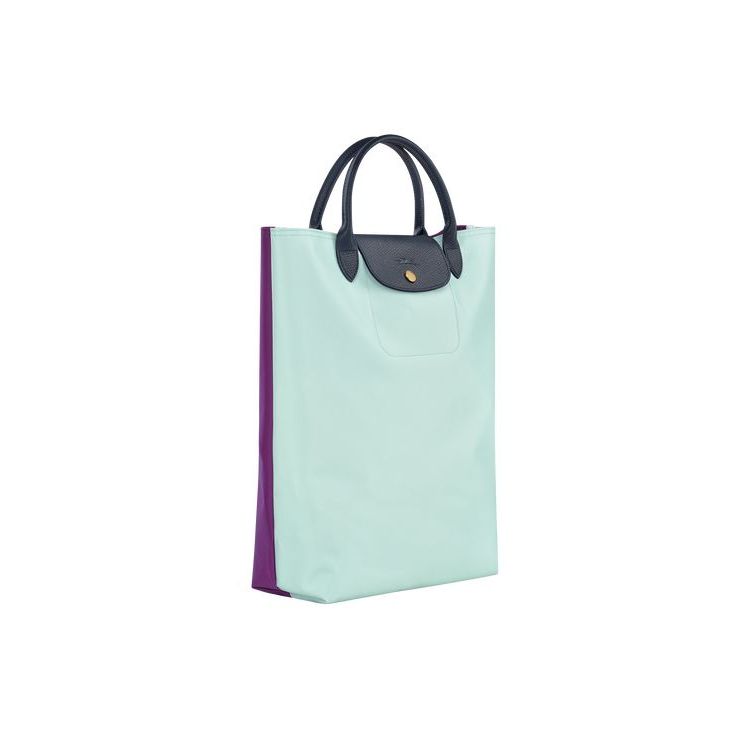 Sac À Main Longchamp Celadon Tela Multicolore | 94583-ACBP