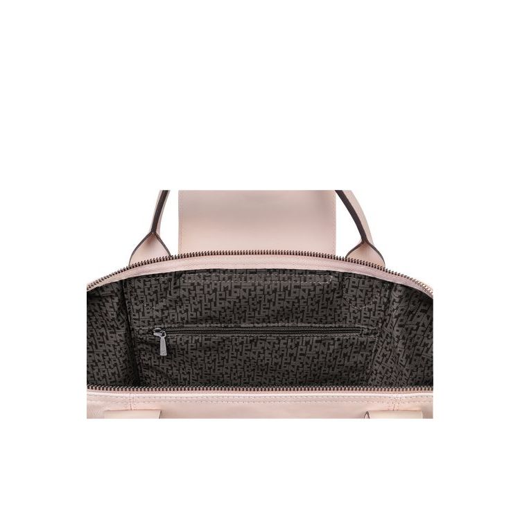 Sac À Main Longchamp M Cuir Rose | 16504-QXVU