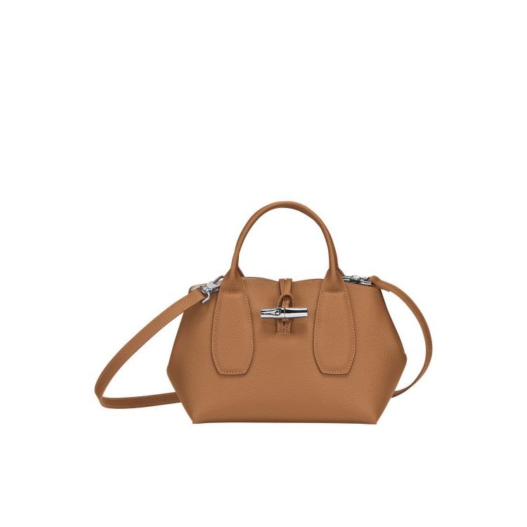 Sac À Main Longchamp S Cuir Beige | 64251-GYHR