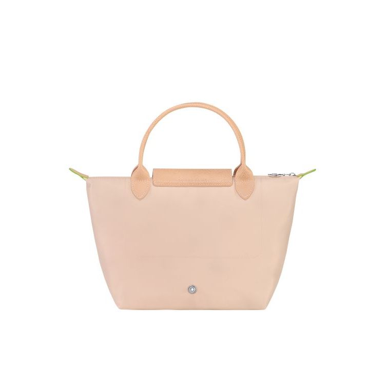 Sac À Main Longchamp S Flowers Recycled canvas Rose Clair | 14578-LMPI