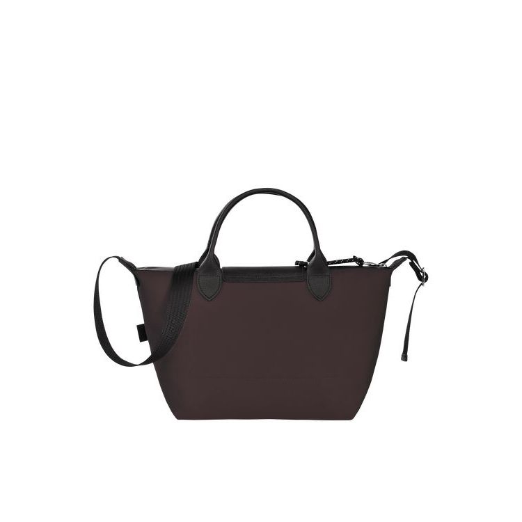 Sac À Main Longchamp S Recycled canvas Bordeaux | 26831-VCZR