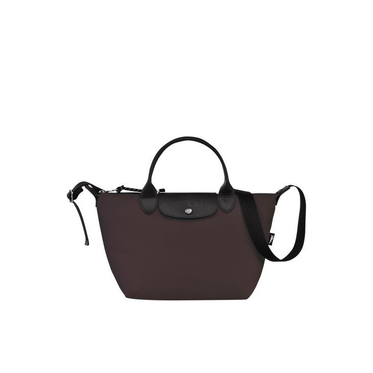 Sac À Main Longchamp S Recycled canvas Bordeaux | 26831-VCZR