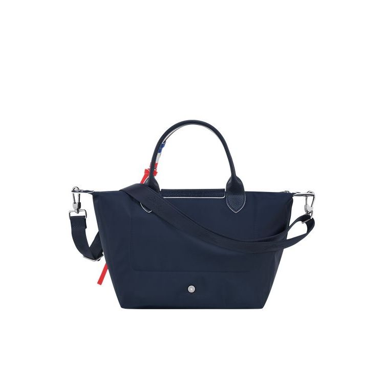 Sac À Main Longchamp S Recycled canvas Bleu Marine | 40981-LUZE