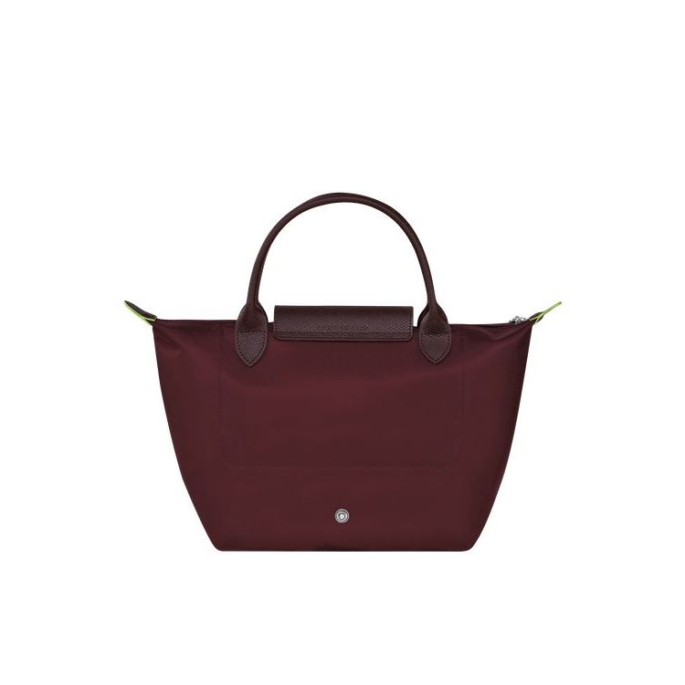 Sac À Main Longchamp S Recycled canvas Bordeaux | 59682-XSRP