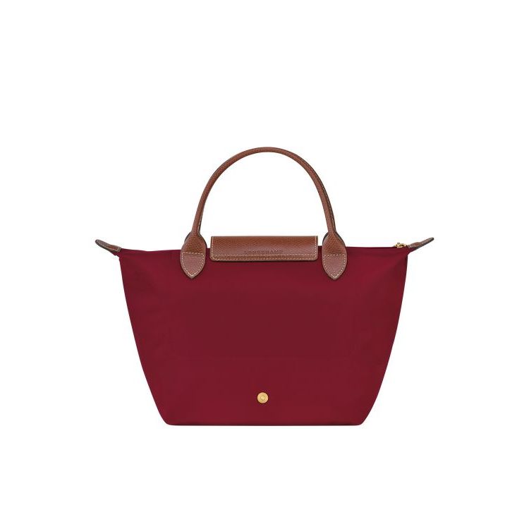 Sac À Main Longchamp S Recycled canvas Rouge | 51847-FONZ