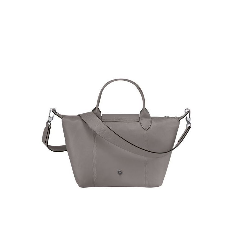 Sac À Main Longchamp S Turtledove Cuir Grise | 42759-WNOB