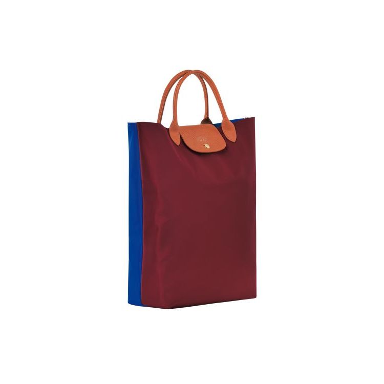 Sac À Main Longchamp Tela Rouge | 85216-PNTK