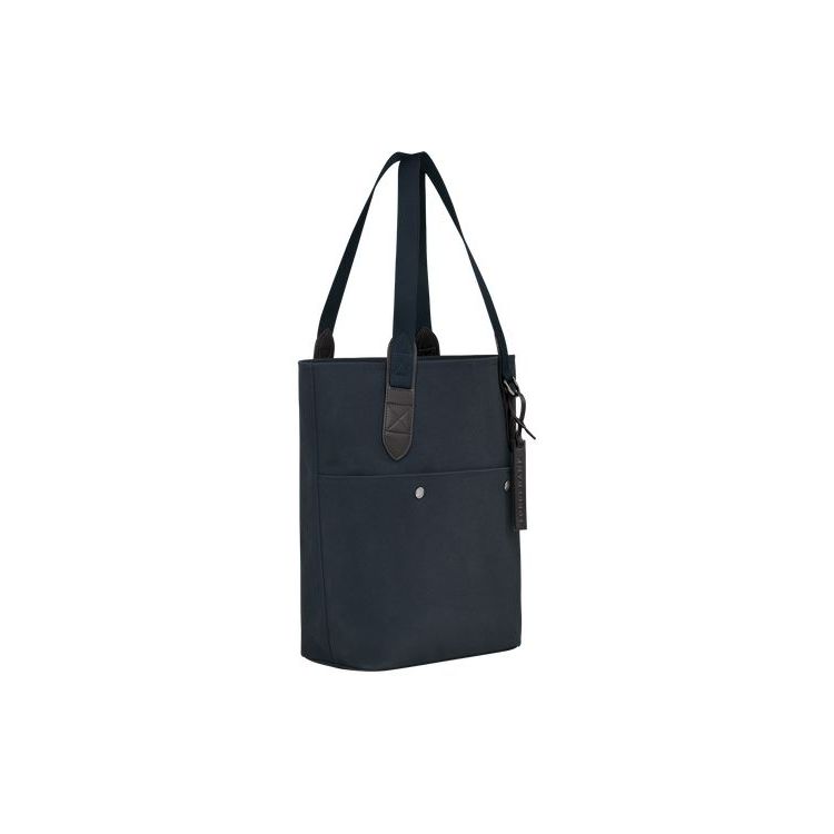 Sac À Main Longchamp Tote Tela Bleu Marine | 05279-HZOL