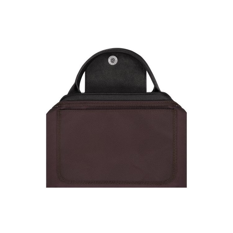 Sac À Main Longchamp Xs Recycled canvas Bordeaux | 60451-MYIQ