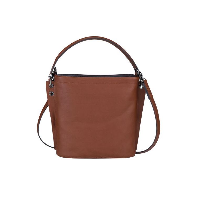 Sacs Crossbody Longchamp Cuir Marron | 59873-HCIA