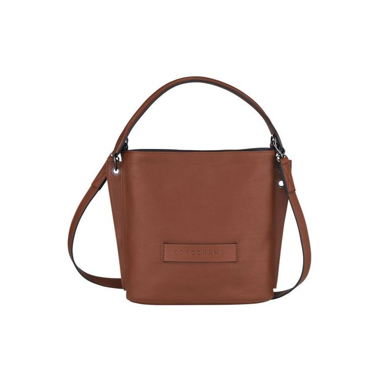 Sacs Crossbody Longchamp Cuir Marron | 59873-HCIA