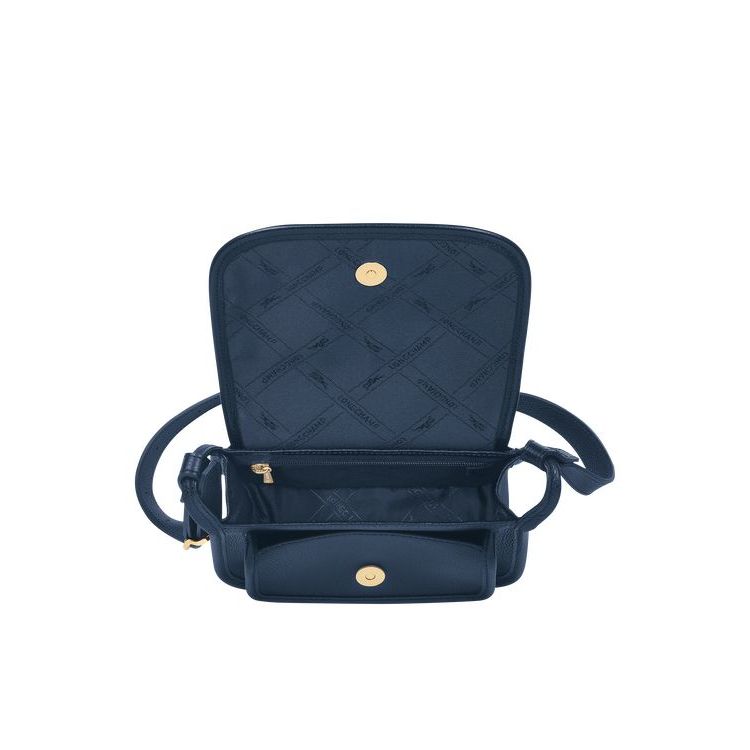 Sacs Crossbody Longchamp S Cuir Bleu Marine | 13604-ACXJ