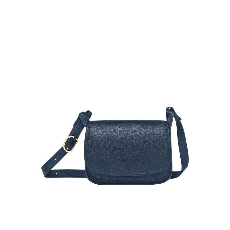 Sacs Crossbody Longchamp S Cuir Bleu Marine | 13604-ACXJ