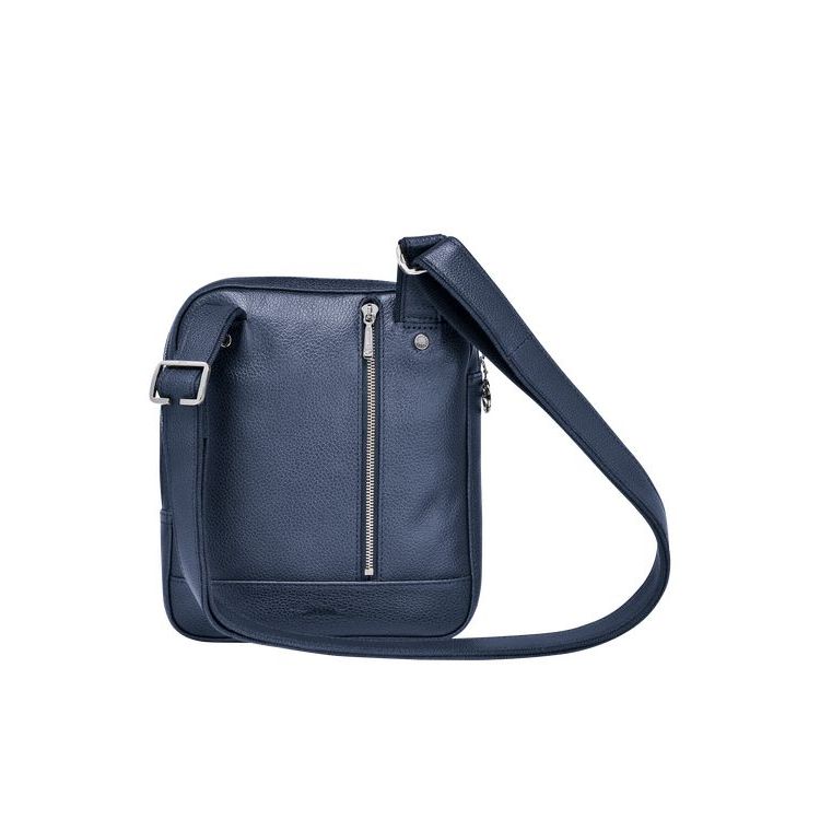 Sacs Crossbody Longchamp S Cuir Bleu Marine | 95340-WZCS